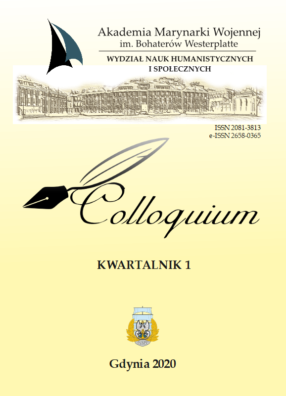 					Pokaż  Tom 12 Nr 1 (2020): Colloquium
				